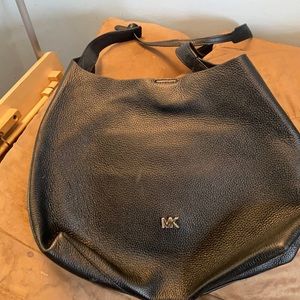Michael Kors Black Leather Purse